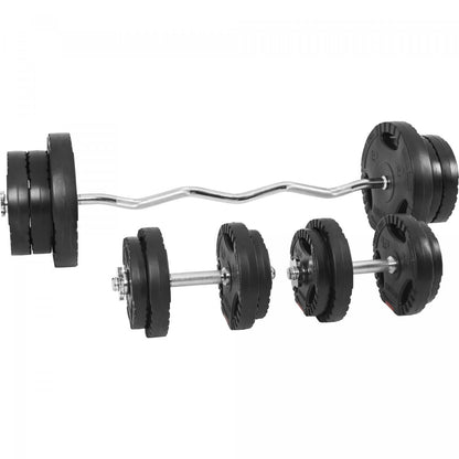 SZ-Curlset Kunststoff Gripper 70 kg - Gorilla Sports Schweiz