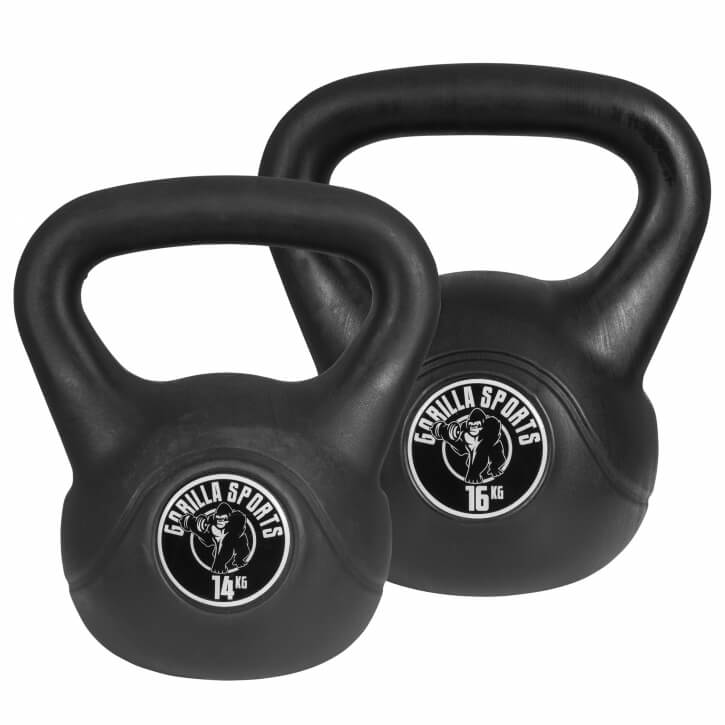 Kettlebell Kunststoff 2-113 KG - Gorilla Sports Schweiz