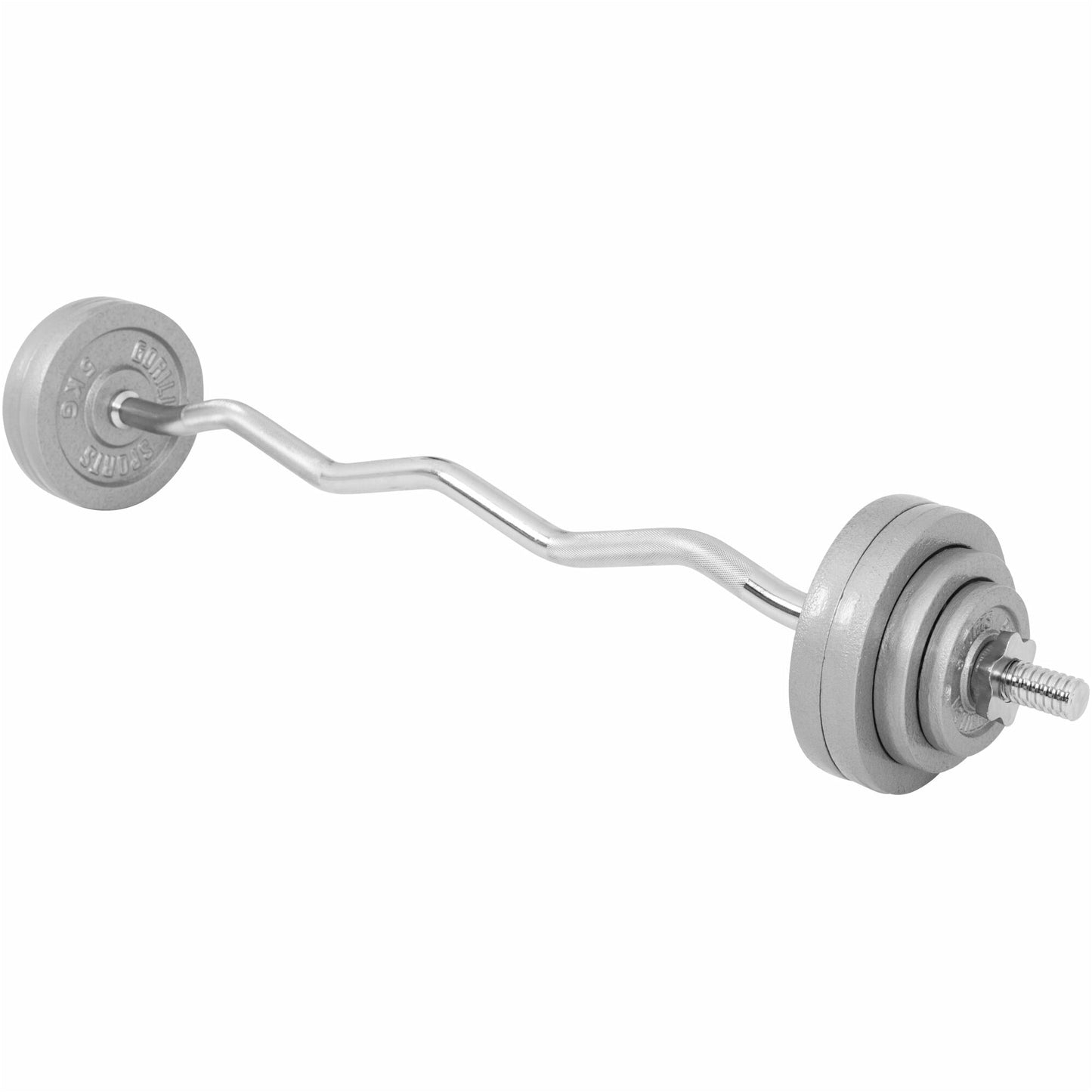 SZ-Curlset Gusseisen 35 kg - Gorilla Sports Schweiz