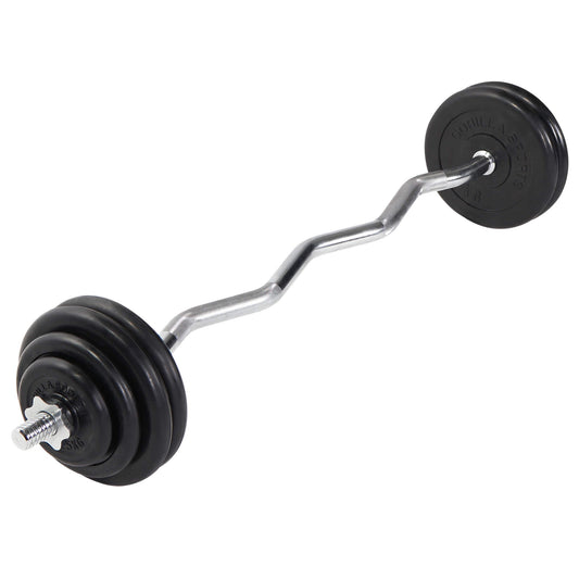 SZ-Curlset Gummi 35 kg - Gorilla Sports Schweiz