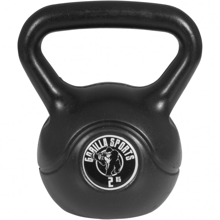 Kettlebell Kunststoff 2-113 KG - Gorilla Sports Schweiz