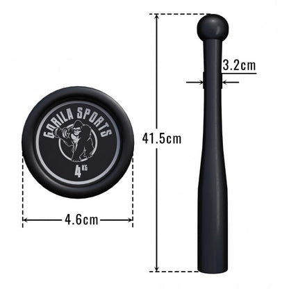 Indian Clubbells 2-20 KG - Gorilla Sports Schweiz