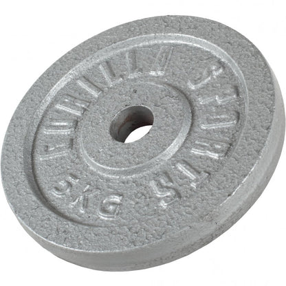 Hantelscheibe Guss Silber 0.5-30 KG