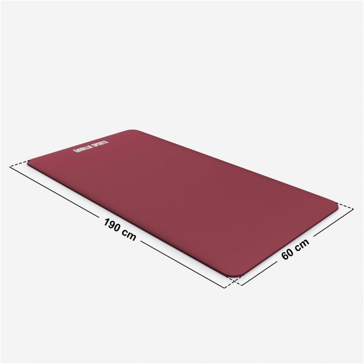 Yogamatte in verschiedenen Farben 190x60x1.5 cm - Gorilla Sports Schweiz