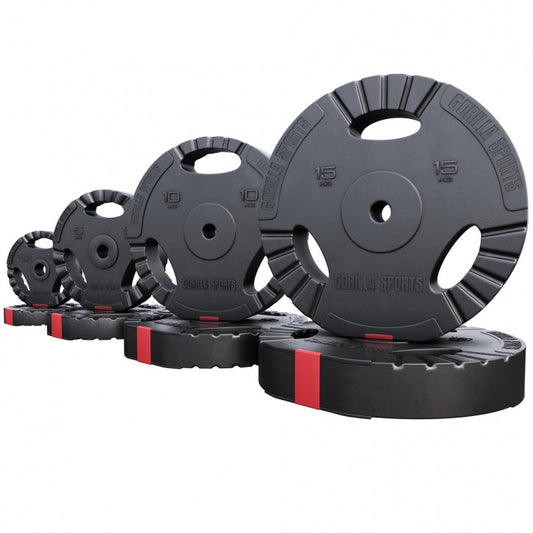 Gripper Kunststoff Hantelscheiben 1.25 - 15 KG - Gorilla Sports Schweiz