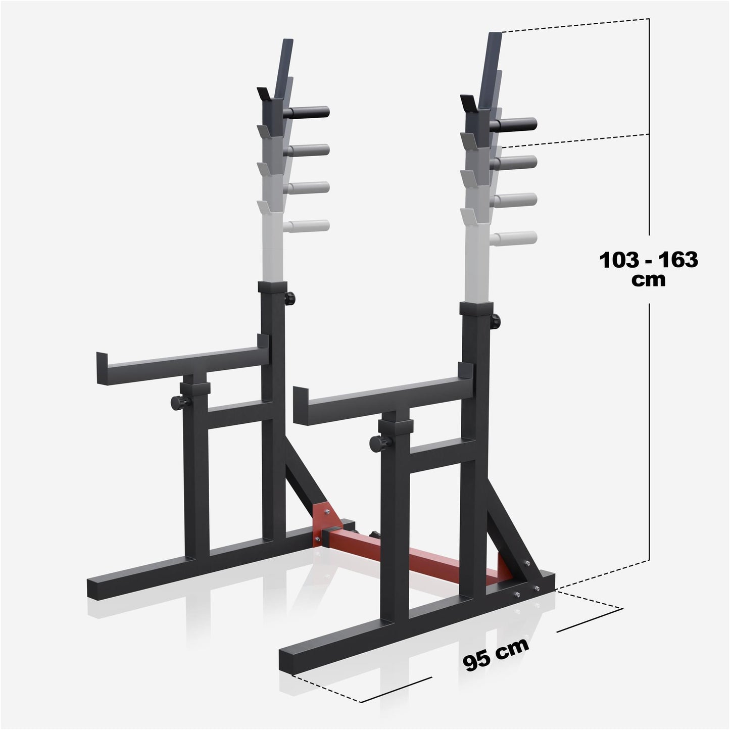 Multi Squat Rack verstellbare - Gorilla Sports Schweiz