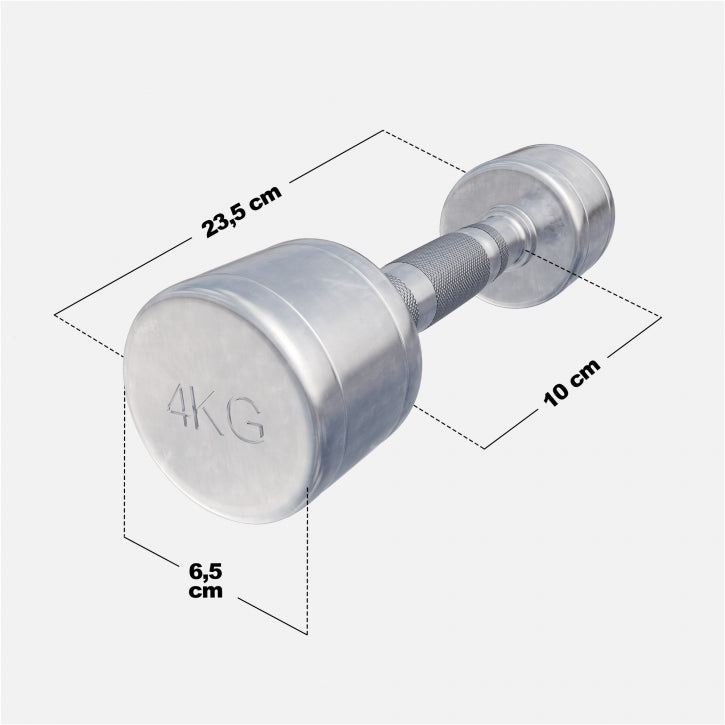 Kurzhantel Chrom 1 - 30 kg - Gorilla Sports Schweiz