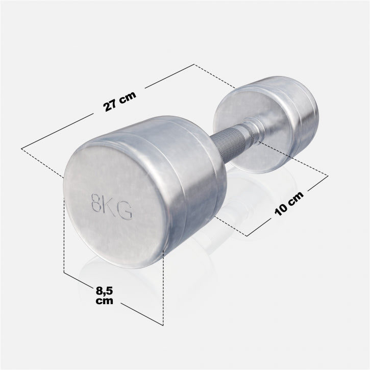 Kurzhantel Chrom 1 - 30 kg - Gorilla Sports Schweiz