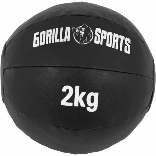 Kunstleder Medizinball 1-10 KG - Gorilla Sports - Gorilla Sports Schweiz