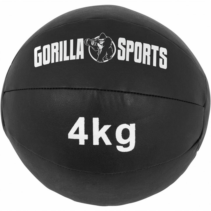 Kunstleder Medizinball 1-10 KG - Gorilla Sports