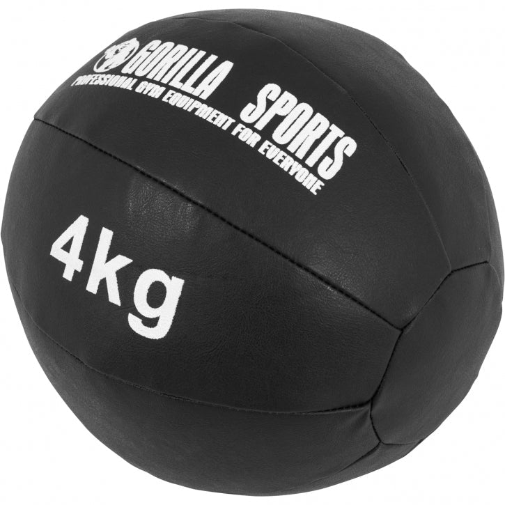 Kunstleder Medizinball 1-10 KG - Gorilla Sports