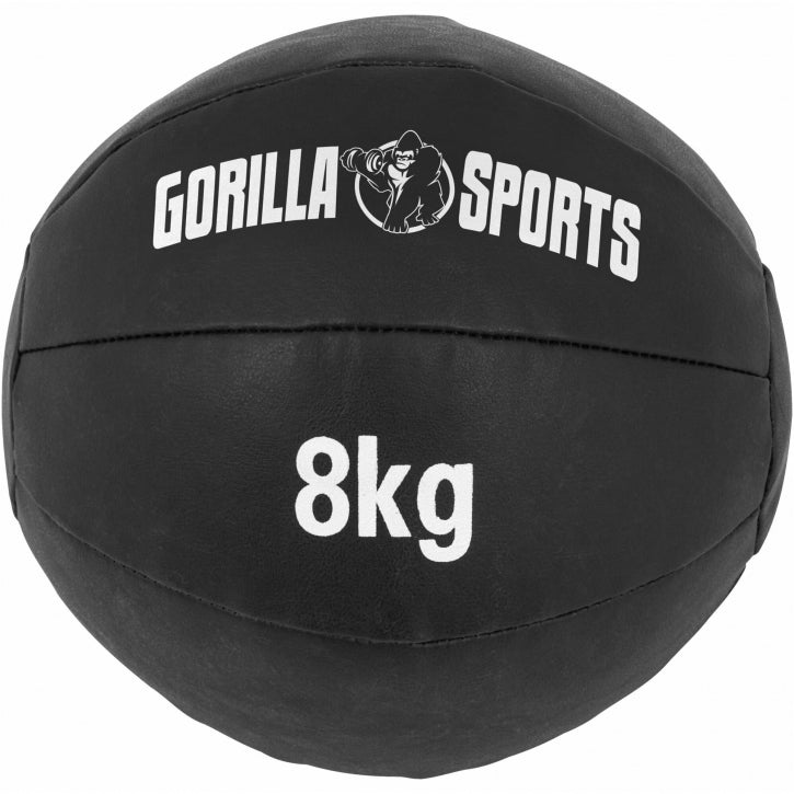 Kunstleder Medizinball 1-10 KG - Gorilla Sports