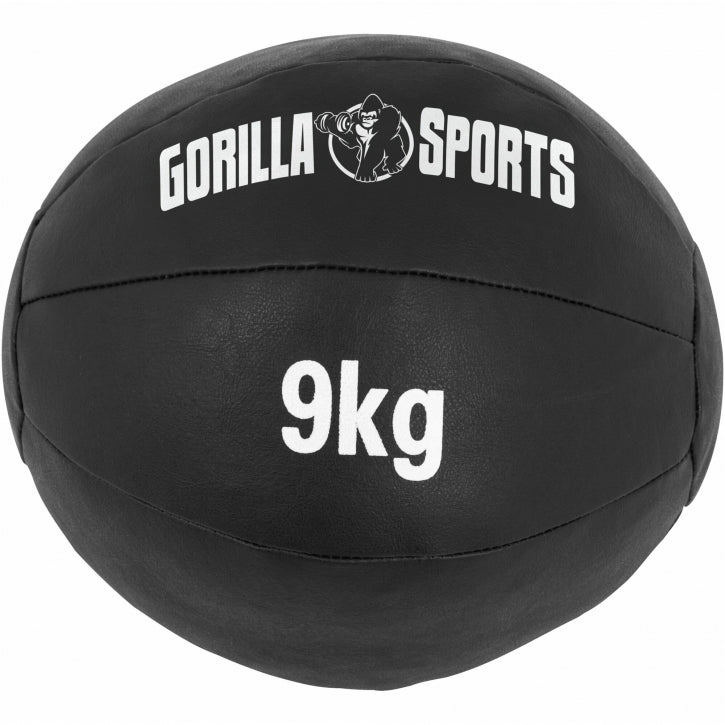 Kunstleder Medizinball 1-10 KG - Gorilla Sports