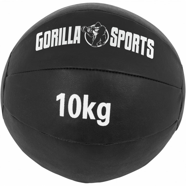 Kunstleder Medizinball 1-10 KG - Gorilla Sports