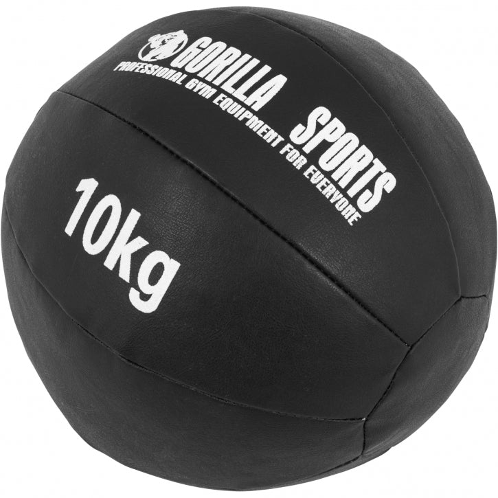 Kunstleder Medizinball 1-10 KG - Gorilla Sports