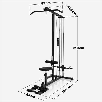 Latzug Maschine Multi-Lat-Tower - Gorilla Sports Schweiz