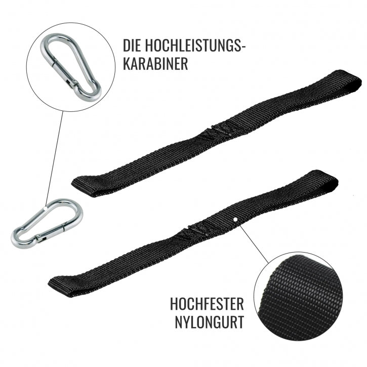 Battle Rope Befestigungsschlaufen Set - Gorilla Sports Schweiz