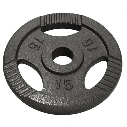 Hantelscheibe Guss Gripper 0.5-20 KG Silber