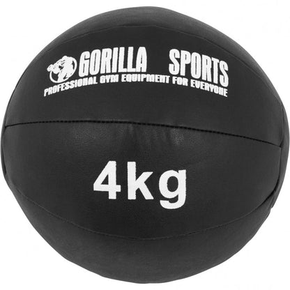 Kunstleder Medizinball 1-10 KG - Gorilla Sports