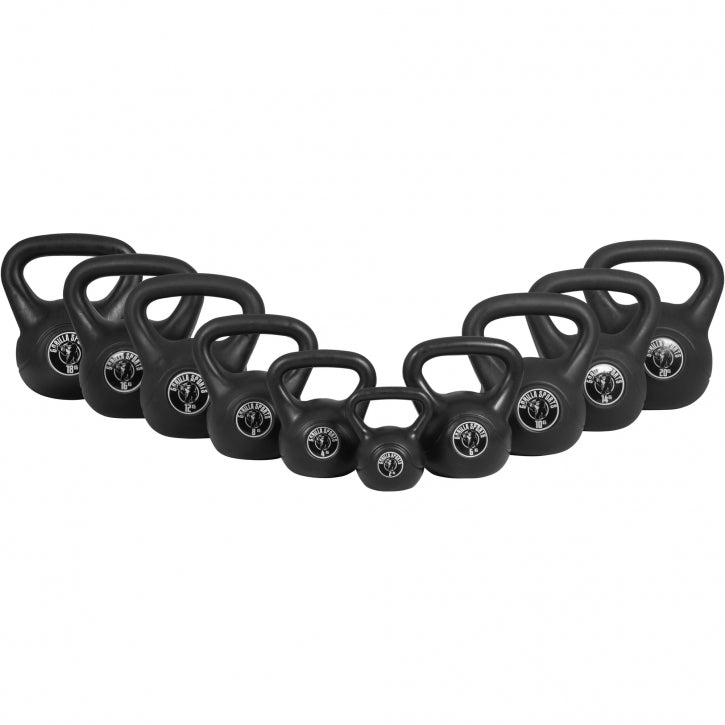 Kettlebell Kunststoff 2-113 KG - Gorilla Sports Schweiz