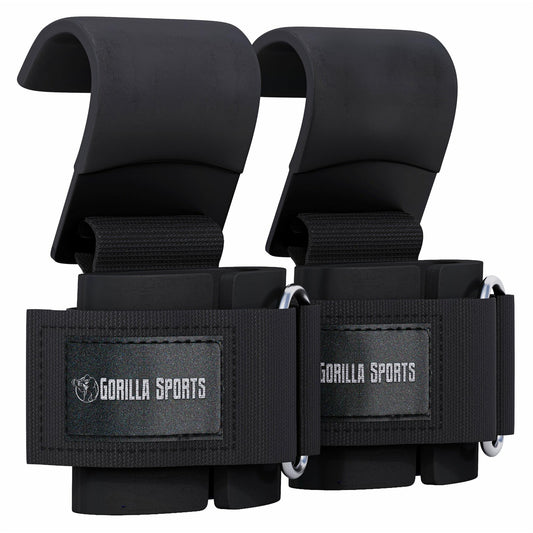 Zughilfen mit Haken 2-er Set - Gorilla Sports Schweiz