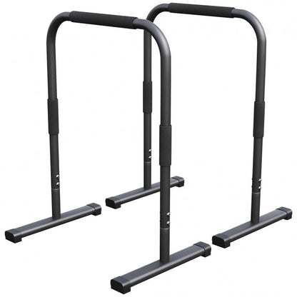 Push Up Stand Dip Barren Schwarz/Rot/Blau - Gorilla Sports Schweiz