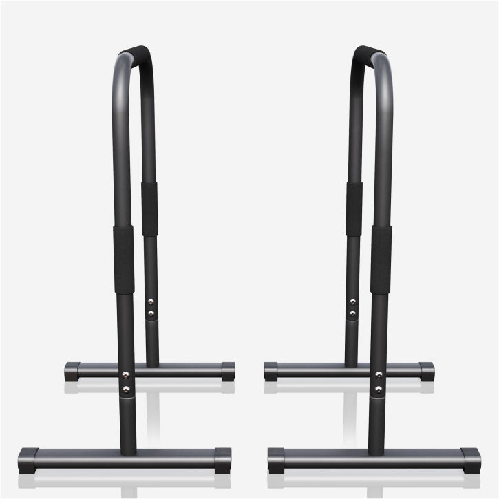 Push Up Stand Dip Barren Schwarz/Rot/Blau - Gorilla Sports Schweiz