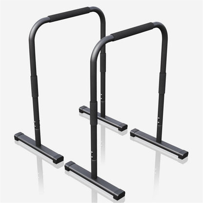 Push Up Stand Dip Barren Schwarz/Rot/Blau - Gorilla Sports Schweiz