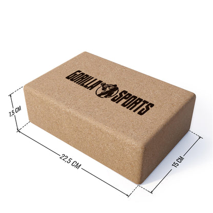 Yoga Block Cork - Gorilla Sports Schweiz