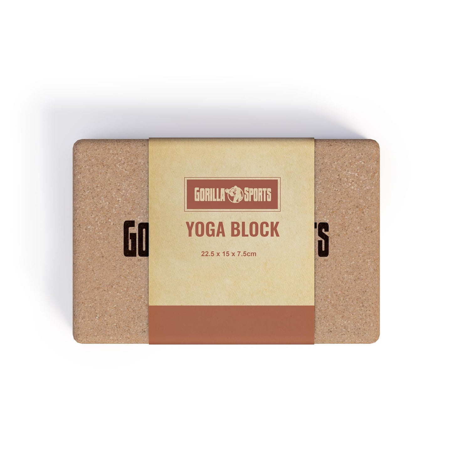 Yoga Block Cork - Gorilla Sports Schweiz