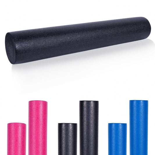 Rouleaux Pilates de différentes couleurs et tailles