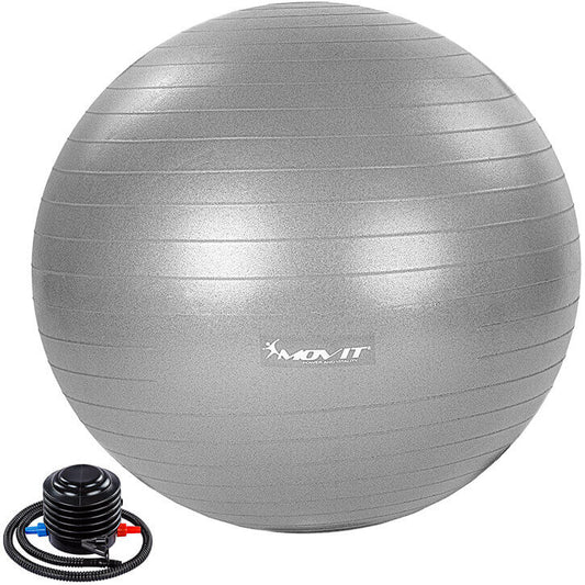 Ballon d'exercice ⌀55 cm avec pompe