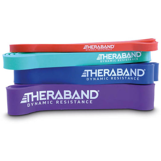 Bandes haute résistance Theraband lot de 4