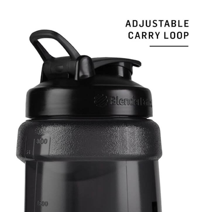 BlenderBottle Hydration Koda Black 2.2 Liter - Gorilla Sports Schweiz