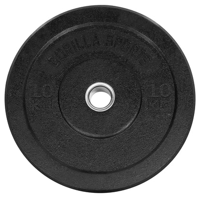 Olympia Bumper Plates Langhantelset 140 kg - Gorilla Sports Schweiz