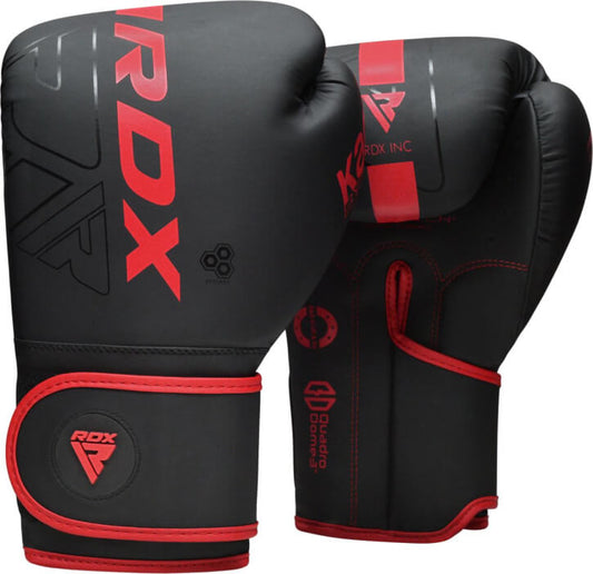 Gants de Boxe F6 Rouge Mat