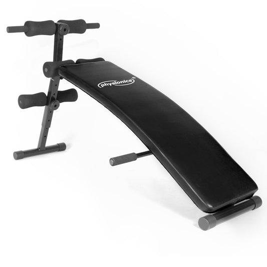 Bauchtrainer Sit Up Bank Klappbar schwarz