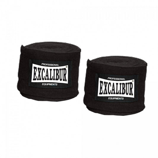 Bandage de boxe EXCALIBUR CLUB PRO - noir