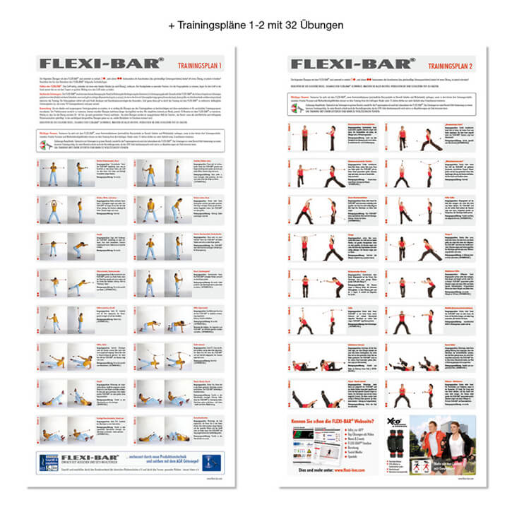 Flexi-Bar Standard rot - Gorilla Sports Schweiz