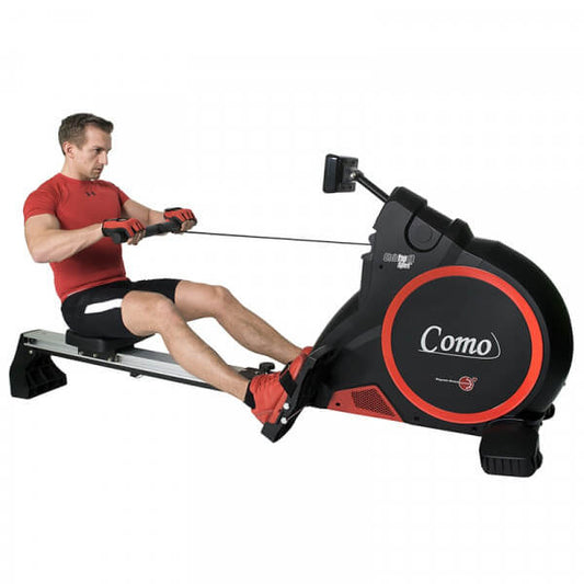 Ruderzugmaschine Ergometer Como - Black Edition - Gorilla Sports Schweiz