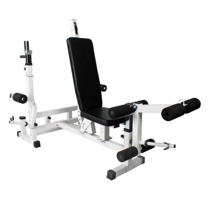 Komplettes Home Gym - Hanteln, Gewichte, outlet Ablage & Bank