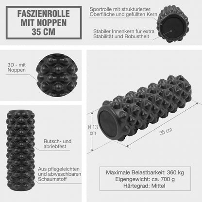 Massage Roller Foam Roller - Gorilla Sports Schweiz