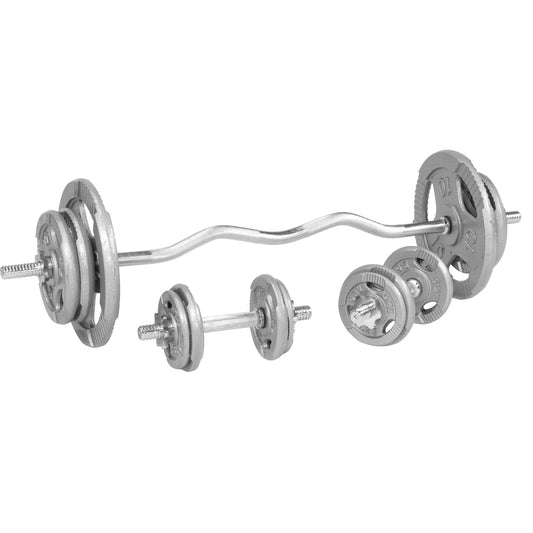 SZ-Curlset Gusseisen Gripper 70 kg - Gorilla Sports Schweiz